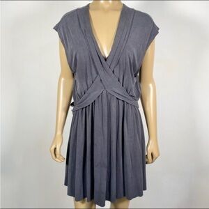 Free People Gray Mini Dress